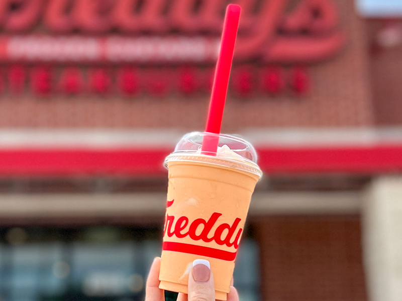 Orange Cream Frost at Freddy's.