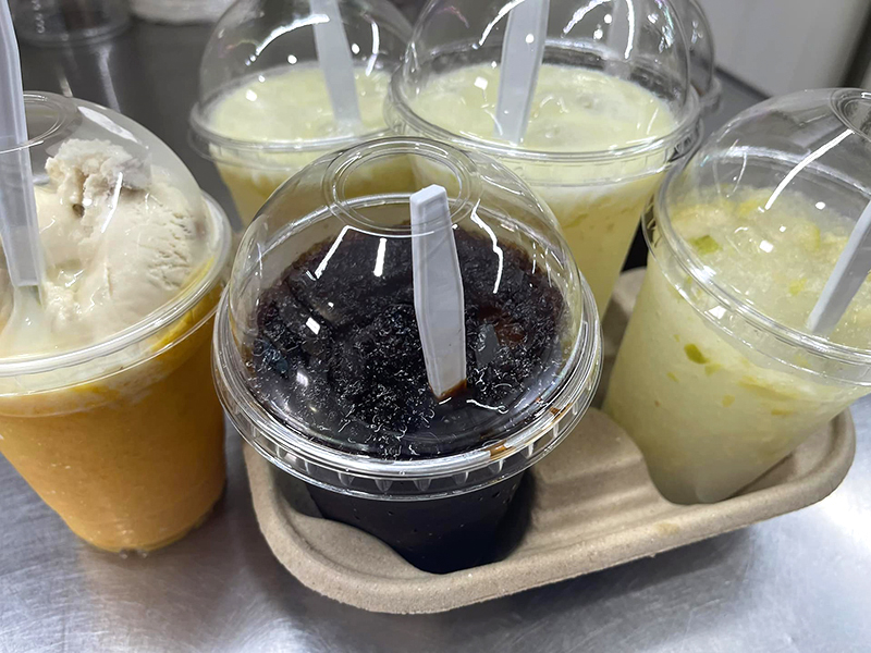 Raspados at Paleteria La Reyna.