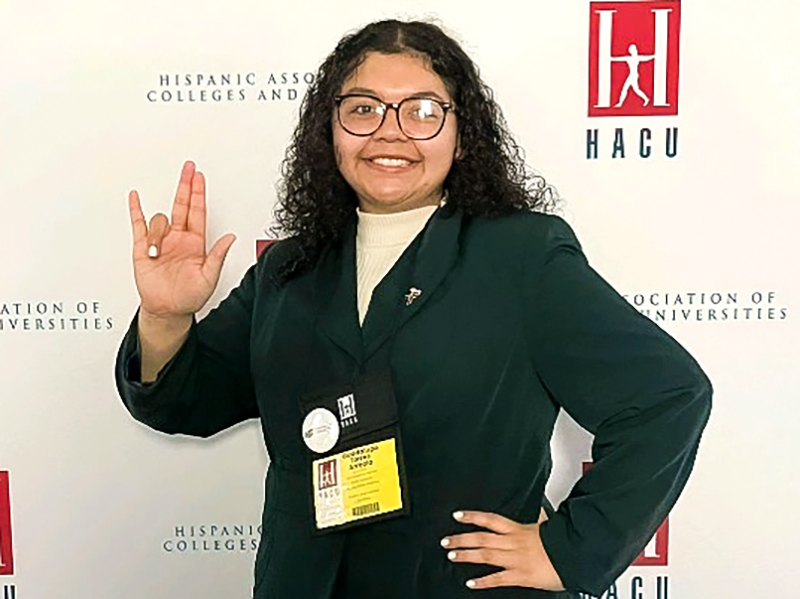 Lupe Torres is a first-generation college student from Wichita, Kansas.