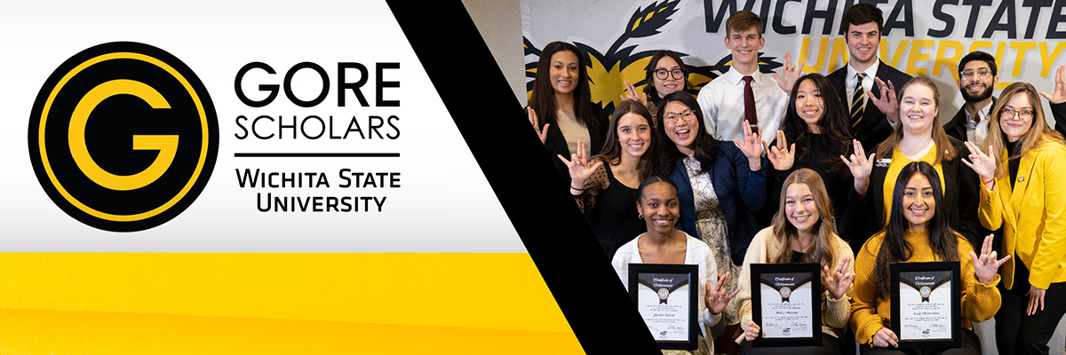 Gore Scholars decorative banner graphic