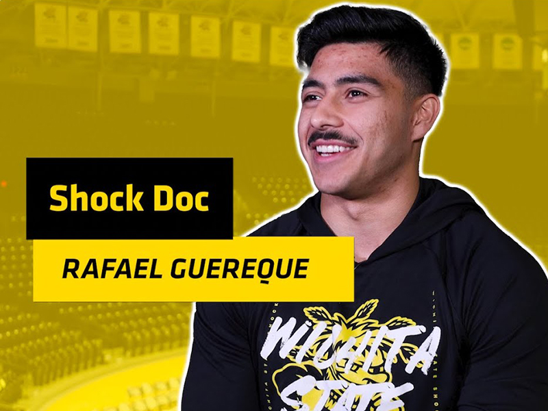 Screen still from Rafael's ShockDoc.