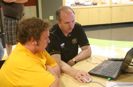 Video analysis with Coach Lewis