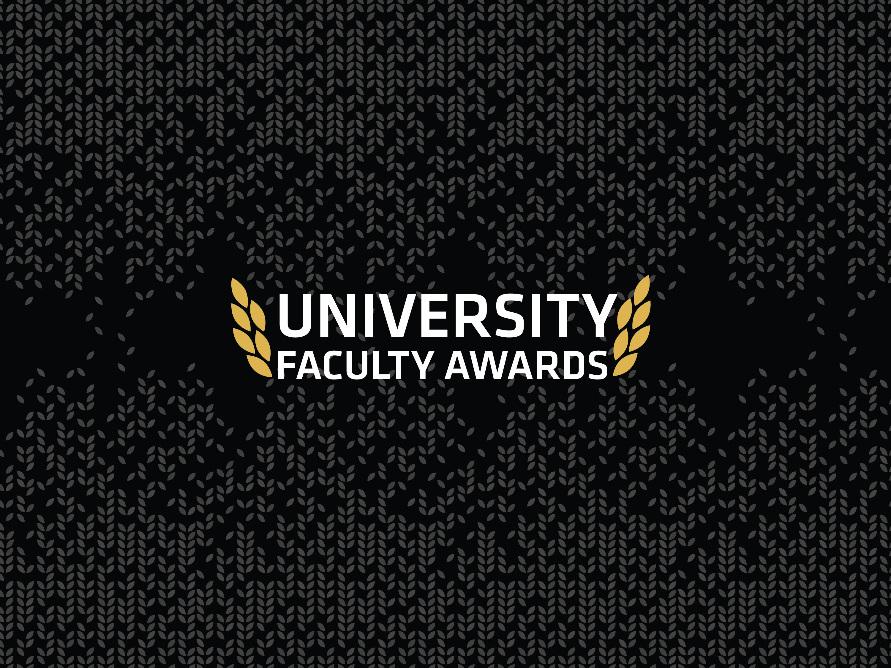 University Faculty Awards banner graphic