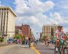 Open Streets ICT is a FREE community-building event that closes a usually busy street to traffic and opens it for biking, walking, running, dancing, yoga, and more!