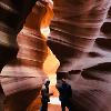 Justin Willson touring canyons in Arizona. Willson studied at Northern Arizona University through National Student Exchange. 