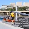 Rowers on the Dock