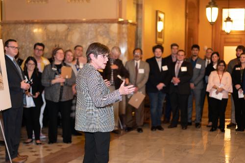 Capitol Graduate Research Summit Grad School event in Topeka.