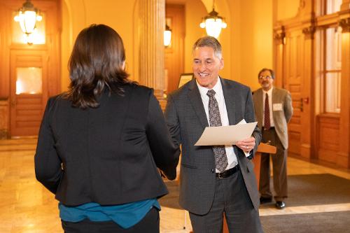 Capitol Graduate Research Summit Grad School event in Topeka.