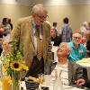 At the Retired Faculty and Staff Breakfast.