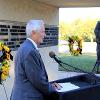 Speaking at Observance of Memorial '70