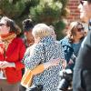 John Bardo funeral procession hug