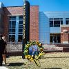 John Bardo funeral procession flower wreath