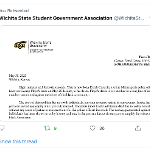 Screenshot of SGA press release tweet