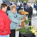 Formal memorial ceremony