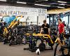 Students exercise on floor equipment at the YMCA