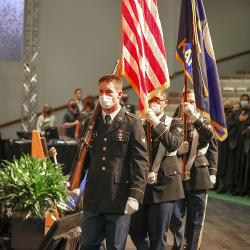 WSU ROTC Color Guard