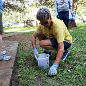 Volunteers at Pawnee Prairie Park