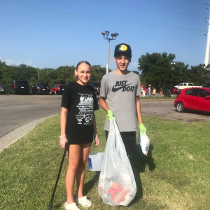 Volunteers at Riverside Park