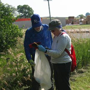 Volunteers at Chisholm Park