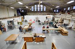 Main gymnasium workspace in Henrion Hall