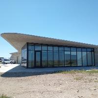 The 3,400-square foot research facility at Youngmeyer Ranch was built to be ecologically friendly and weather durable. Landscaping will be finished in the spring, featuring native plantings and seedings from Youngmeyer Ranch. 