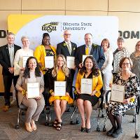 Group photo of awards recipients