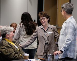 Dr. Julie Scherz and Laura Manning