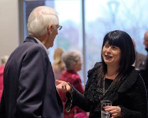 Dean Larisa Genin and Dr. John Dreifort