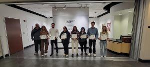 Winners of First Gen Art Exhibit 