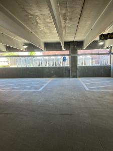 ADA Parking 1st floor Parking Garage facing North.