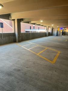 ADA Parking 2nd floor Parking Garage facing North.