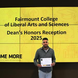 Dean's Honors recipients