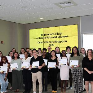 Dean's Honors recipients