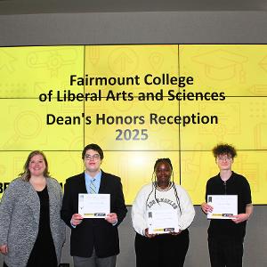 Dean's Honors recipients