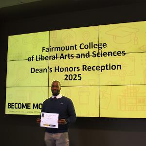 Dean's Honors recipients