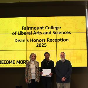 Dean's Honors recipients