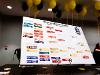 A poster board showing the 2025 CUSA Bowling Championship bracket, showcasing Wichita State winning the championship.