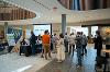 Community and student judges checking in for the Tradeshow