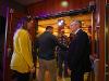 President Rick Muma greets guests at the front door to the party alongside the rest of the President's Executive Team.