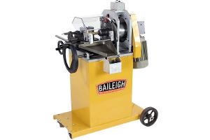 Notches tube/pipe for welding joints; used for frames, handrails, roll cages, saddle cuts.
