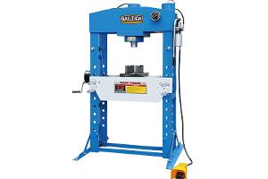 Pressing/forming on metal components; used for bearing work, straightening, light forming.