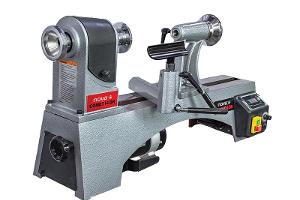 Wood turning on hardwoods/softwoods; used for spindles, bowls, custom turned parts.