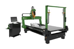 CNC hot-wire foam cutting and/or router milling; used for foam forms, props, architectural shapes, molds.