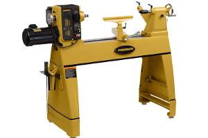 Production turning on wood; used for furniture parts, bowls, spindles.