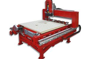 CNC routing of wood, plastics, some non-ferrous; used for signs, cabinetry parts, carving, templates.
