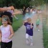 children running