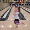 child bowling