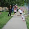 Children running