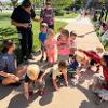 children outside