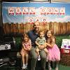 dad with children at dad day 